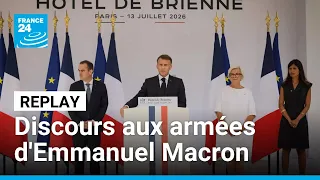 REPLAY - Discours aux armées d'Emmanuel Macron : "la nation a toujours su se rassembler"