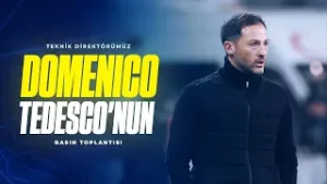 Teknik Direktörümüz Domenico Tedesco'nun Maç Sonu Basın Toplantısı