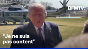 Donald Trump hausse le ton face à la teneur des négociations en cours avec l'Iran