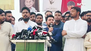 সাত মাস পর দুদক পুনর্গঠন করে এনসিপিকে টার্গেট করেছেন’: নাহিদ ইসলাম | SATV