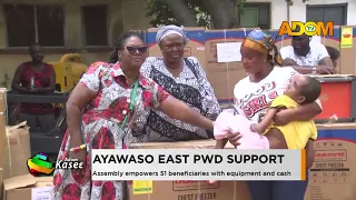 Ayawaso East PWD Support: Assembly empowers 51 beneficiaries with equipment and cash - Evening News