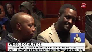 Former minister Nyachae’s son charged with stealing over Kshs 1.2 m
