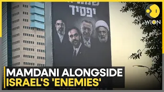 Netanyahu's Party Election Billboard Groups Mamdani With Khamenei, Erdogan, Sparks Backlash | WION