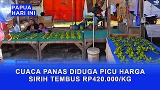 HOT WEATHER SUSPECTED TO DRIVE BETEL LEAF PRICES TO RP420,000 PER KILOGRAM