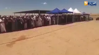 El Bayadh: Funeral of the child Ayoub at the cemetery in the municipality of El Ghassoul