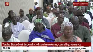 Taraba State Govt depends civil service reforms, council governance