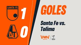 Santa Fe vs. Tolima (goals) | Liga BetPlay Dimayor 2026-2 | Matchday 10