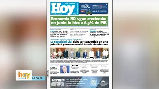 Dominican Press Headlines Friday, July 24, 2026 | Hoy Mismo