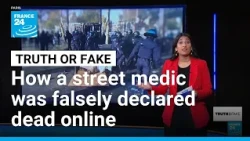 ‘I’m alive’: Paris street medic isn’t dead, despite viral claims he was killed by police