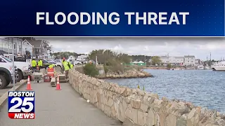 Massachusetts coast braces for flooding, erosion as nor’easter closes in