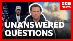 How Trump's narrative on the US-Israel war with Iran has changed | BBC News