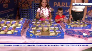 BIVONA PGI PEACH, AUGUST 8 AND 9: PROMOTION DEDICATED TO THE FRUIT OF SICILIAN EXCELLENCE