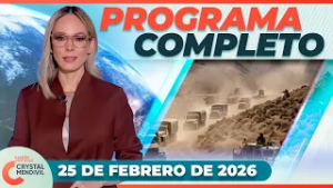 Noticias con Crystal Mendivil | Programa completo 25 de febrero de 2026