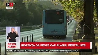 INSOLVENȚA STB, blocată în instanță. CIUCU, luat prin surprindere