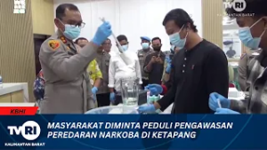 26 FEBRUARI 2026 MASYARAKAT DIMINTA PEDULI PENGAWASAN PEREDARAN NARKOBA DI KETAPANG