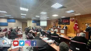 UZUNKÖPRÜ OSB’DE SU, ALTYAPI VE PARSEL SATIŞLARINDA SON DURUM MECLİSTE ANLATILDI