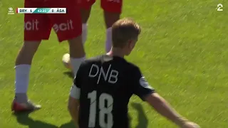 Bryne 1 - 0 Åsane - Høydepunkter