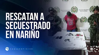 Operation in Barbacoas leaves one rescued, one captured, and war materials seized