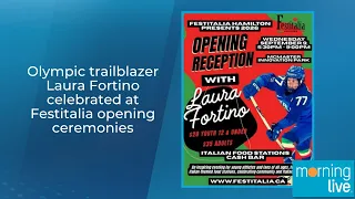 Olympic trailblazer Laura Fortino celebrated at Festitalia opening ceremonies
