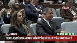 Erdogan pins the badge on Tugay, Izmir Metropolitan Municipality switches to AK Party