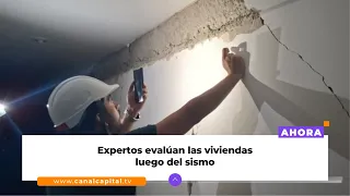 Bogotá provides technical support to inspect homes with potential structural damage | Emergencies