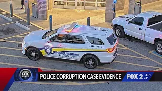 Court evidence shows how officers traced bloody man back to another officer