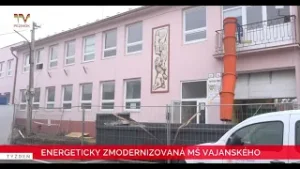 MŠ Vajanského prejde energetickou modernizáciou