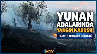 Life-or-Death Battle Against Flames on Greek Islands! 3 Firefighters Lost Their Lives in Crete | NTV