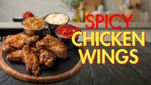 Restaurant-Style Spicy Chicken Wings At Home
