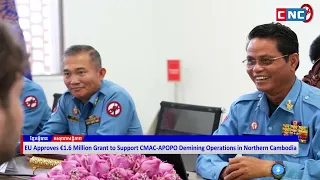 EU Approves €1.6 Million Grant to Support CMAC-APOPO Demining Operations in Northern Cambodia