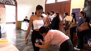 Over 100 young people participate in the León Arte y Moda casting