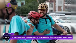 Eight visually impaired people from Bistrița-Năsăud to hike the Via Transilvanica