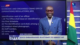Watch Paul Adom-Otchere's fierce reaction to EOCO's attempt to arrest Lawyer Baffour Awuah