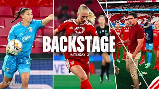 Backstage MD2 | SL Benfica 0-3 Bayern Munich | UWCL
