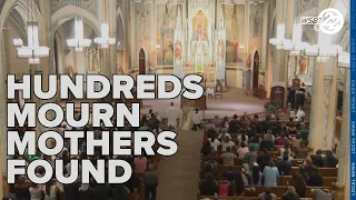 Hundreds gather to mourn local mothers found in St  Joseph River