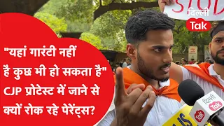 "Family said - Don't go to the protest": Why are parents stopping them from joining the CJP prote...