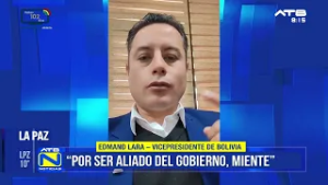 Vicepresidente critica postura del gobernador cruceño