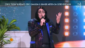 L'Ora Solare (TV2000) Così il "sosia" di Renato Zero omaggia il grande artista da oltre vent'anni