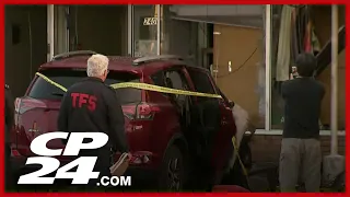 Overnight fire at commercial plaza displaces several people in Scarborough