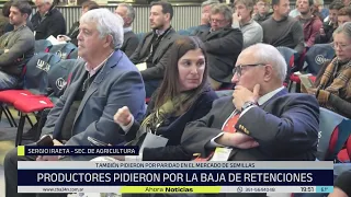 Productores agropecuarios reclaman terminar con las retenciones
