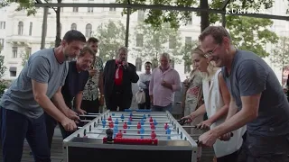 "Women do many things better—even foosball"