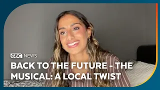 Back to the Future - the Musical: UK tour has a local twist