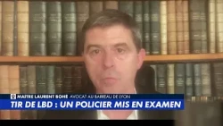Maître Laurent Bohé: "Police officers are trained to use these types of weapons"