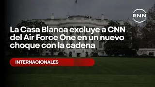 White House excludes CNN from Air Force One in new clash with network