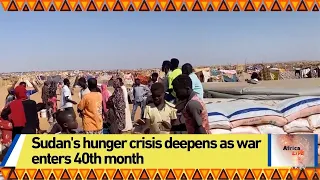 Sudan's hunger crisis deepens as war enters 40th month