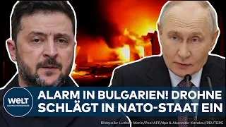 PUTIN'S WAR: Is the front line moving closer? Suspected Ukrainian drone crashes in NATO member Bu...