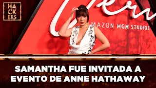 SHOCKING! 🚨 Samantha Grey attended an exclusive party with Anne Hathaway | LHDE | Ecuavisa