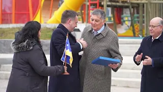 INAUGURATION OF THE CIVIC PLAZA