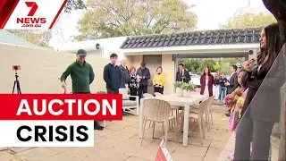 Sydney auction market hits eight-year low | 7NEWS
