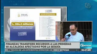 Finance Ministry transfers emergency funds to the first 50 municipalities affected by the drought